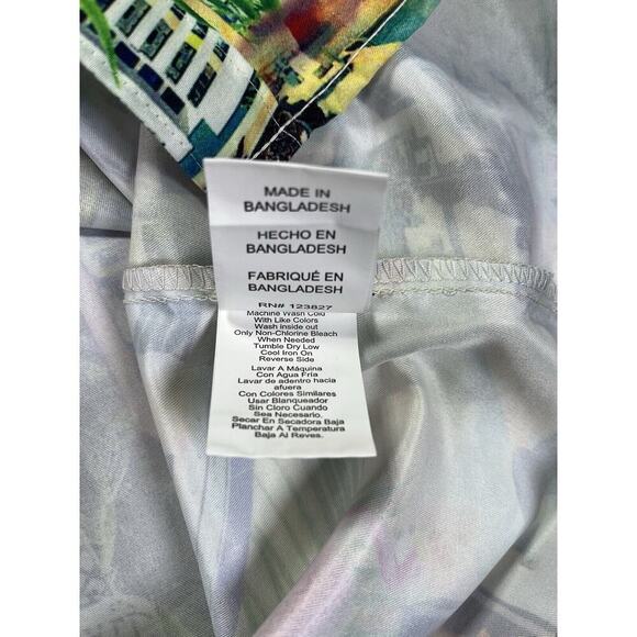 Surf‎ Society Men's Shirt Beach Retro Hawaiian Button Down Casino XL Vented - Picture 9 of 9